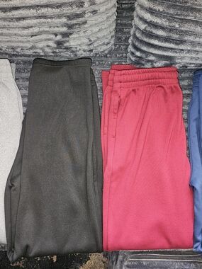 Teens Elastic-Waist Straight Leg Fleece Bottoms